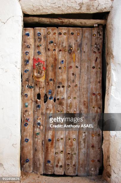 Old wooden door , Ghadames, Libya.