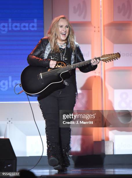 Melissa Ethridge attends the 29th Annual GLAAD Media Awards at The Hilton Midtown on May 5, 2018 in New York City.