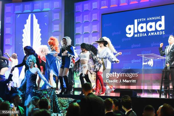 Atmosphere during the 29th Annual GLAAD Media Awards at The Hilton Midtown on May 5, 2018 in New York City.