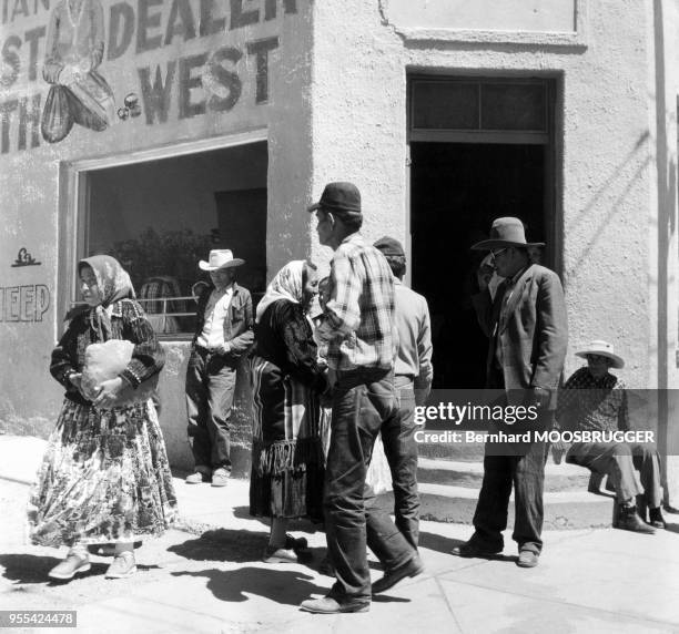 Boutique tenue par des Navajo à Gallup, Nouveau-Mexique, Etats-Unis.