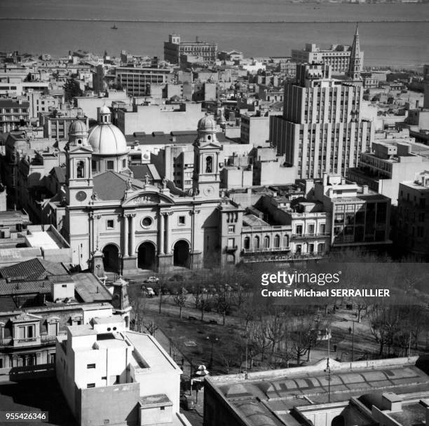 Vue de la cathédrale métropolitaine de Montevideo, Uruguay.
