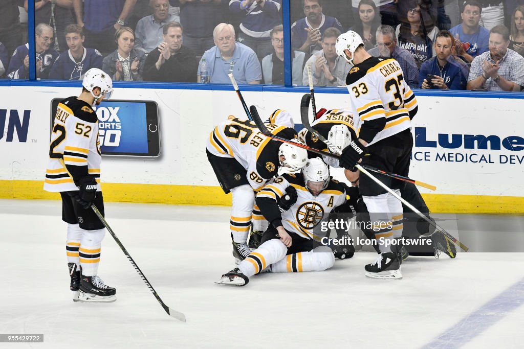 NHL: MAY 06 Stanley Cup Playoffs Second Round Game 5 - Bruins at Lightning