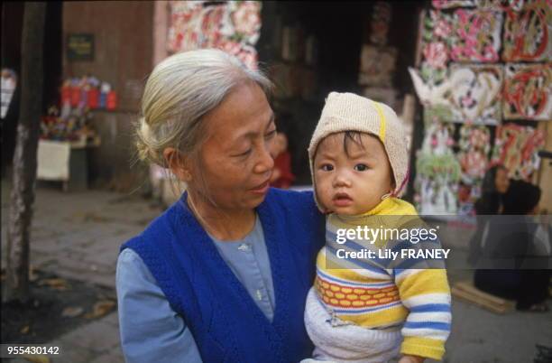 Grand-mère nourrice, Hanoï Vietnam.