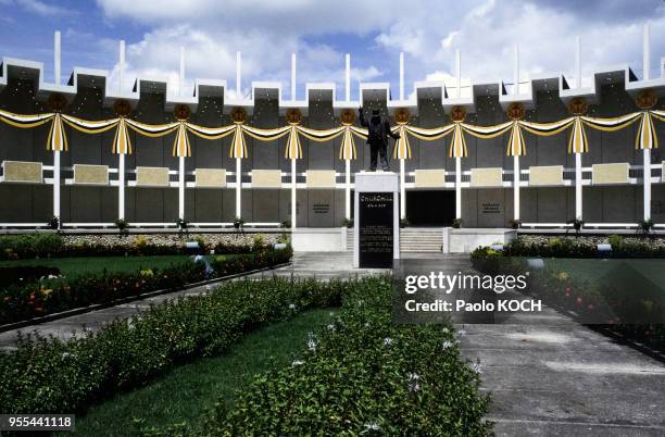 Le Churchill Memorial à Bandar Seri Begawan, Sultanat de Brunei Darussalam.