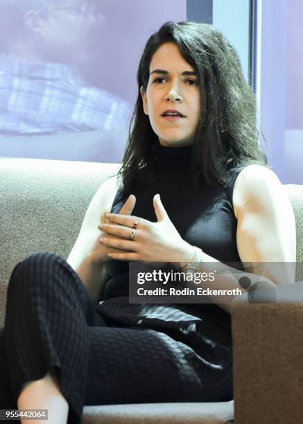 Broad City" co-creator/actress Abbi Jacobson speaks onstage at The United State of Women Summit 2018 - Day 2 on May 6, 2018 in Hollywood, California.