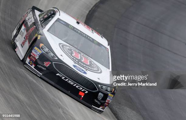 Kevin Harvick, driver of the Jimmy John's Ford, races during the Monster Energy NASCAR Cup Series AAA 400 Drive for Autism at Dover International...
