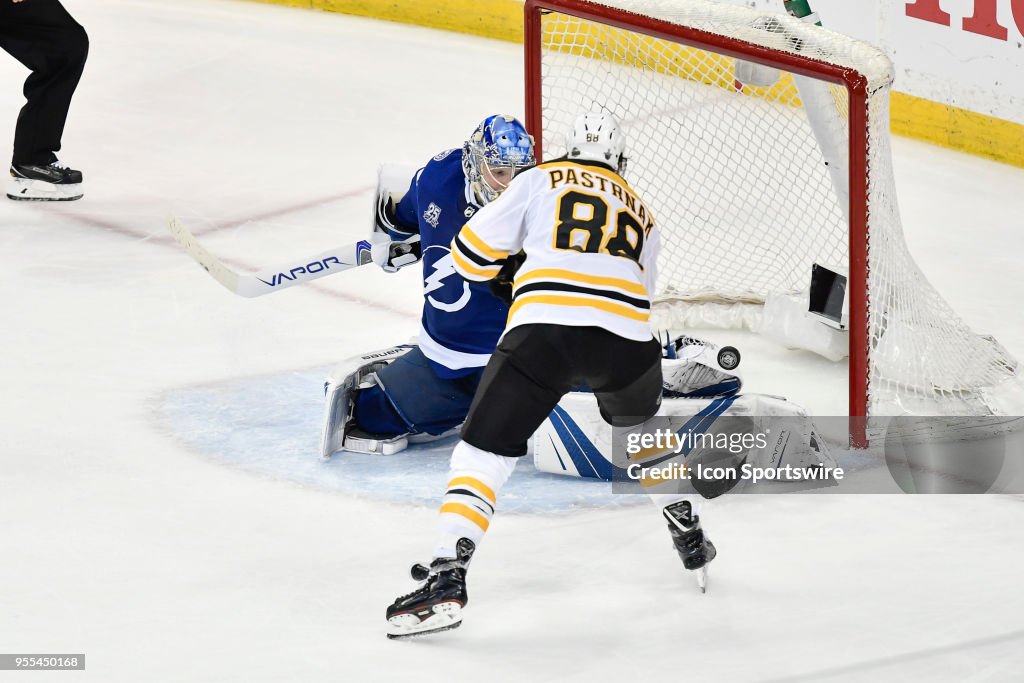 NHL: MAY 06 Stanley Cup Playoffs Second Round Game 5 - Bruins at Lightning