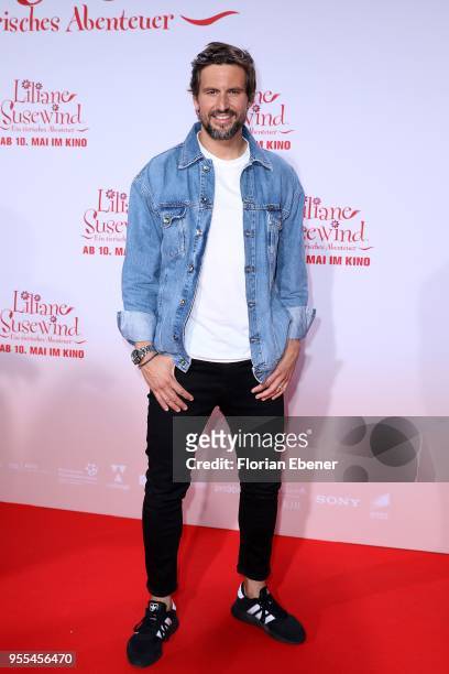 Tom Beck during the premiere of 'Liliane Susewind - Ein tierisches Abenteuer' at Cinedom on May 6, 2018 in Cologne, Germany.