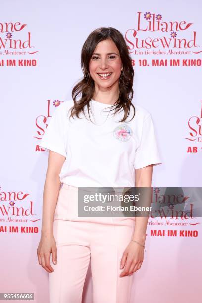 Aylin Tezel during the premiere of 'Liliane Susewind - Ein tierisches Abenteuer' at Cinedom on May 6, 2018 in Cologne, Germany.