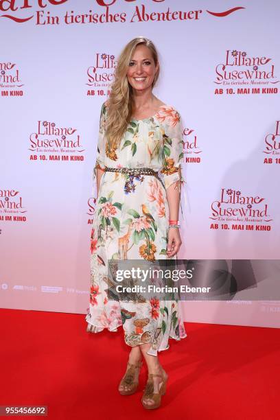 Angela Finger-Erben during the premiere of 'Liliane Susewind - Ein tierisches Abenteuer' at Cinedom on May 6, 2018 in Cologne, Germany.