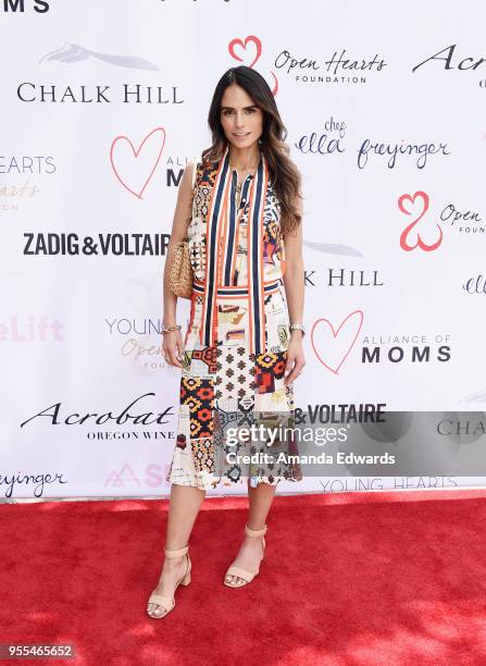 Actress Jordana Brewster attends The Open Hearts Foundation's 2018 Young Hearts Spring Event honoring Alliance of Moms and Shelift on May 6, 2018 in...