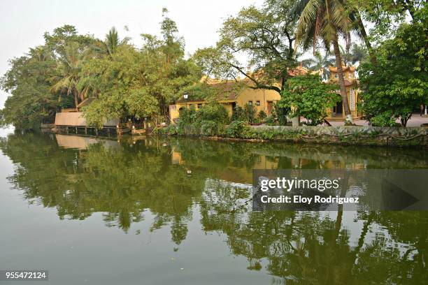 hanoi, vietnam - ontmoetingshuis stockfoto's en -beelden