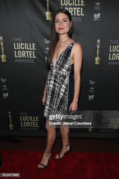 Phillipa Soo attends the 33rd Annual Lucille Lortel Awards on May 6, 2018 in New York City.