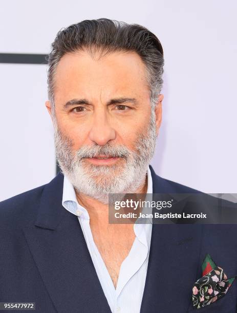 Andy Garcia attends the premiere of 'Book Club' on May 06, 2018 in Westwood, California.