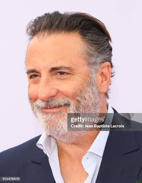 Andy Garcia attends the premiere of 'Book Club' on May 06, 2018 in Westwood, California.