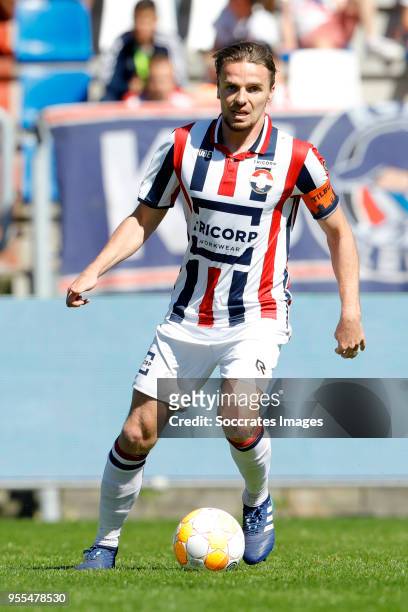 Ben Rienstra of Willem II during the Dutch Eredivisie match between Willem II v Vitesse at the Koning Willem II Stadium on May 6, 2018 in Tilburg...
