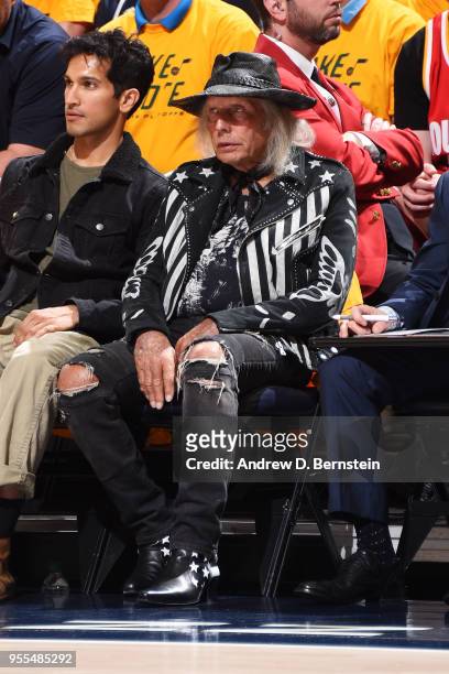 James Goldstein attends a game betwen Houston Rockets and Utah Jazz during Game Four of the Western Conference Semifinals of the 2018 NBA Playoffs on...