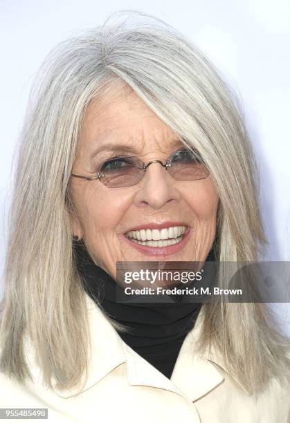 Actress Diane Keaton attends Paramount Pictures' Premiere of "Book Club" at the Regency Village Theatre on May 6, 2018 in Westwood, California.