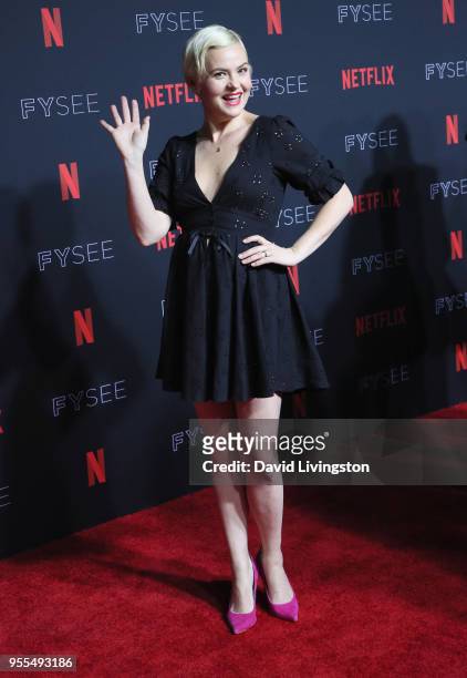 Kimmy Gatewood attends the Netflix FYSEE Kick-Off at Netflix FYSEE At Raleigh Studios on May 6, 2018 in Los Angeles, California.