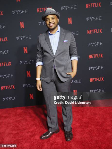 Justin Simien attends the Netflix FYSEE Kick-Off Event at Netflix FYSEE At Raleigh Studios on May 6, 2018 in Los Angeles, California.