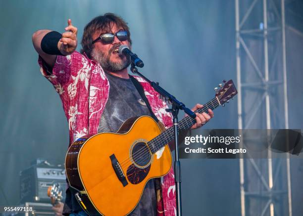 Jack Black of Tenacious D performs during Day 3 at Shaky Knees Festival at Atlanta Central Park on May 6, 2018 in Atlanta, Georgia.