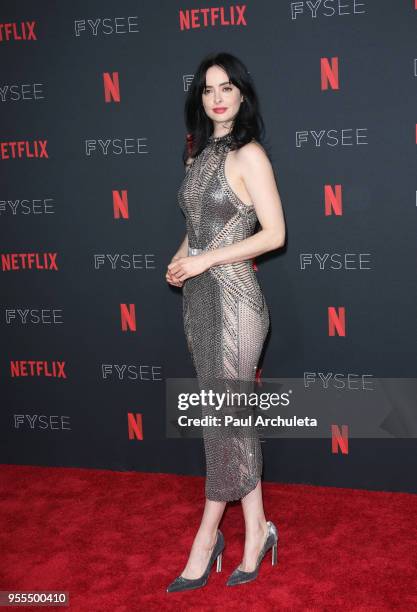 Krysten Ritter attends the Netflix FYSEE Kick-Off at Netflix FYSEE At Raleigh Studios on May 6, 2018 in Los Angeles, California.