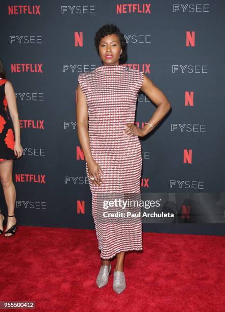 Sydelle Noel attends the Netflix FYSEE Kick-Off at Netflix FYSEE At Raleigh Studios on May 6, 2018 in Los Angeles, California.