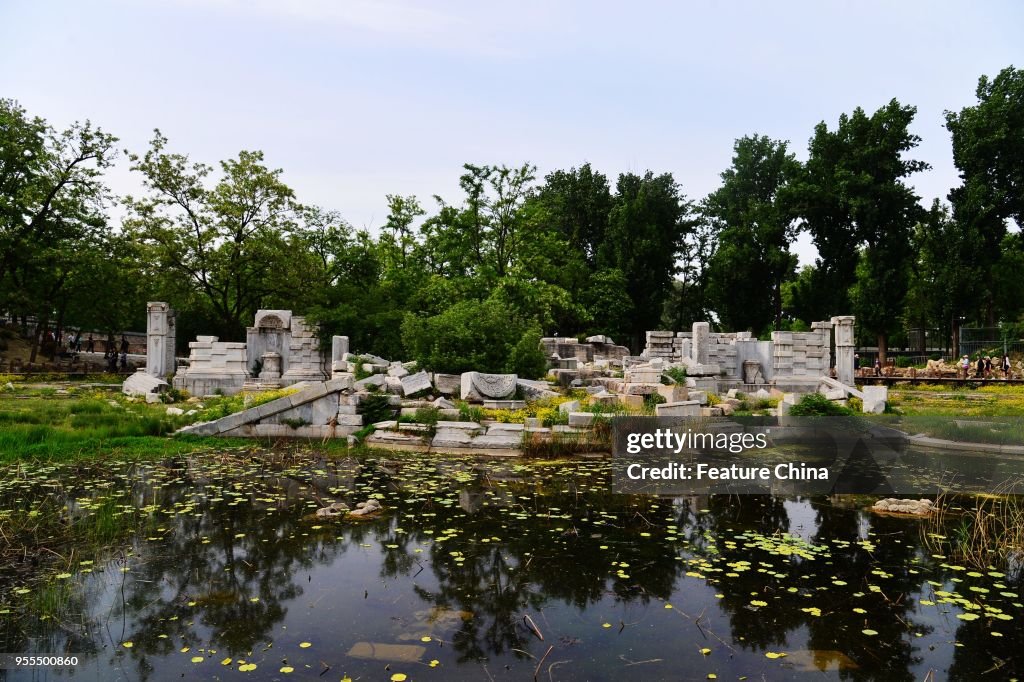 Old Summer Palace In Beijing, China