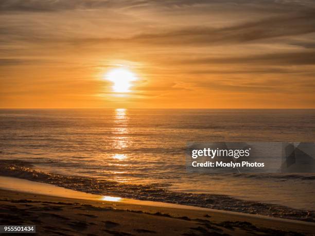 early sunset - moss landing - moss landing stock pictures, royalty-free photos & images