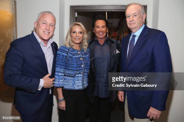 Bill White, Kathleen Newton, Wayne Newton and Bill O'Reilly attend Ambassador Grenell Goodbye Bash on May 6, 2018 in New York City.