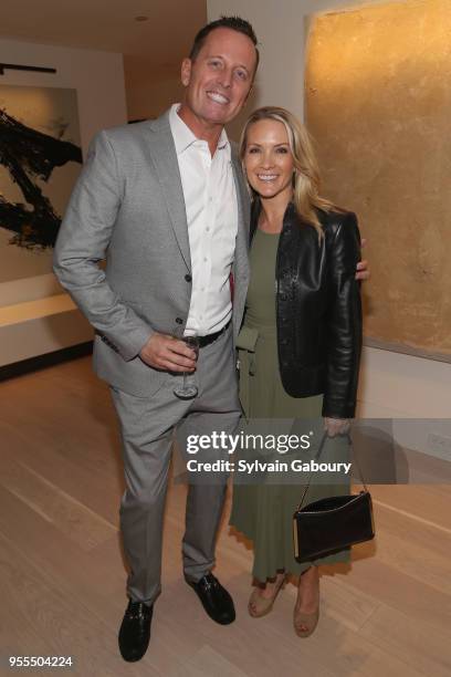 Ambassador Richard Grenell and Dana Perino attend Ambassador Grenell Goodbye Bash on May 6, 2018 in New York City.