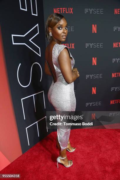 Antoinette Robertson attends the Netflix FYSEE Kick-Off Event at Netflix FYSEE At Raleigh Studios on May 6, 2018 in Los Angeles, California.