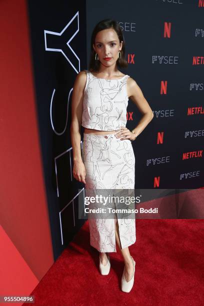 Jodi Balfour attends the Netflix FYSEE Kick-Off Event at Netflix FYSEE At Raleigh Studios on May 6, 2018 in Los Angeles, California.