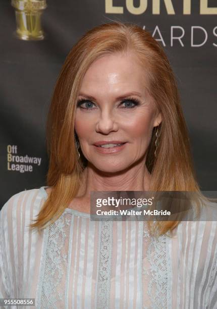 Marg Helgenberger attends the 33rd Annual Lucille Lortel Awards on May 6, 2018 in New York City.