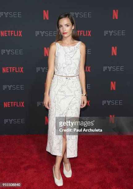 Jodi Balfour attends the Netflix FYSEE Kick-Off at Netflix FYSEE At Raleigh Studios on May 6, 2018 in Los Angeles, California.