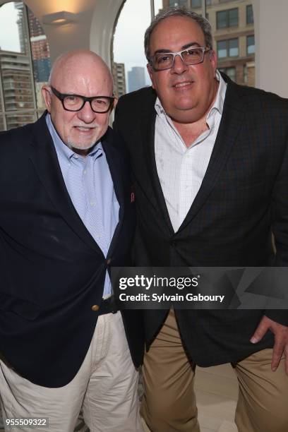 Ed Rollins and Michael Clemente attend Ambassador Grenell Goodbye Bash on May 6, 2018 in New York City.