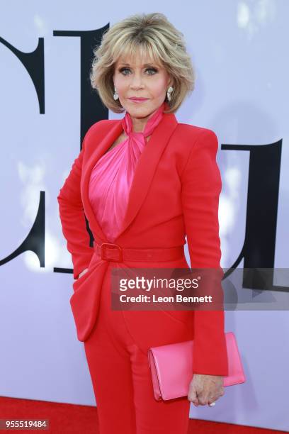 Actress Jane Fonda attends Paramount Pictures' Premiere Of "Book Club" - Red Carpet at Regency Village Theatre on May 6, 2018 in Westwood, California.