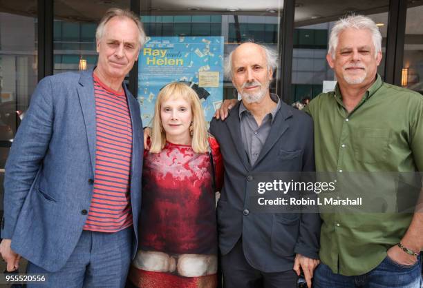 Keith Carradine, Sondra Locke, Alan Rudolph and Steven J. Wolfe attend the screening of Alan Rudolph's "Ray Meets Helen" at Laemmle's Music Hall 3 on...