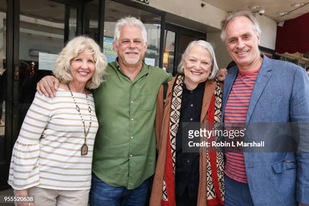 Nancy Allen, Steven J. Wolfe, Lois Smith and Keith Carradine attend the screening of Alan Rudolph's "Ray Meets Helen" at Laemmle's Music Hall 3 on...