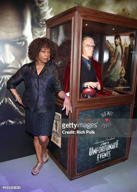 Alfre Woodard attends the Netflix FYSee Kick Off Party at Raleigh Studios on May 6, 2018 in Los Angeles, California.