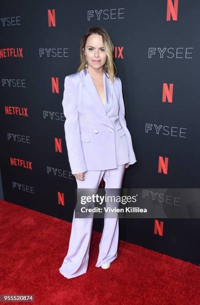 Taryn Manning attends the Netflix FYSee Kick Off Party at Raleigh Studios on May 6, 2018 in Los Angeles, California.