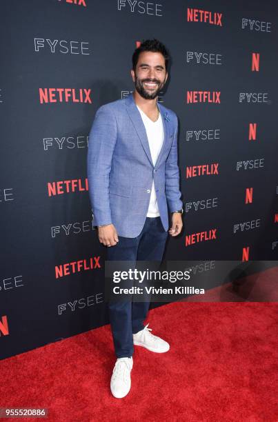 Ignacio Serricchio attends the Netflix FYSee Kick Off Party at Raleigh Studios on May 6, 2018 in Los Angeles, California.