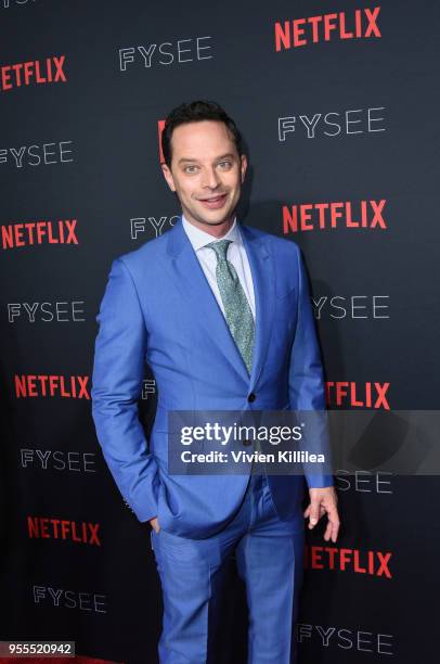 Nick Kroll attends the Netflix FYSee Kick Off Party at Raleigh Studios on May 6, 2018 in Los Angeles, California.