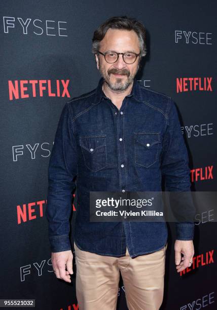 Marc Maron attends the Netflix FYSee Kick Off Party at Raleigh Studios on May 6, 2018 in Los Angeles, California.