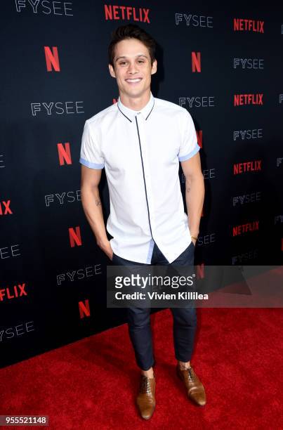 Timothy Granaderos attends the Netflix FYSee Kick Off Party at Raleigh Studios on May 6, 2018 in Los Angeles, California.