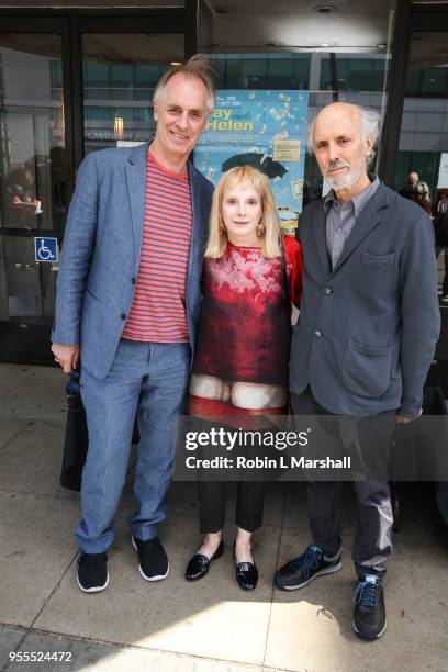 Actors Keith Carradine, Sondra Locke and Alan Rudolph attend the screening of "Ray Meets Helen" at Laemmle's Music Hall 3 on May 6, 2018 in Beverly...