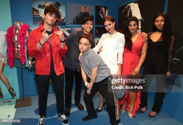 Emery Kelly, Danny Ramirez, Jason Genao, Ronni Hawk, Jessica Marie Garcia, and Sierra Capri attend the Netflix FYSee Kick Off Party at Raleigh...