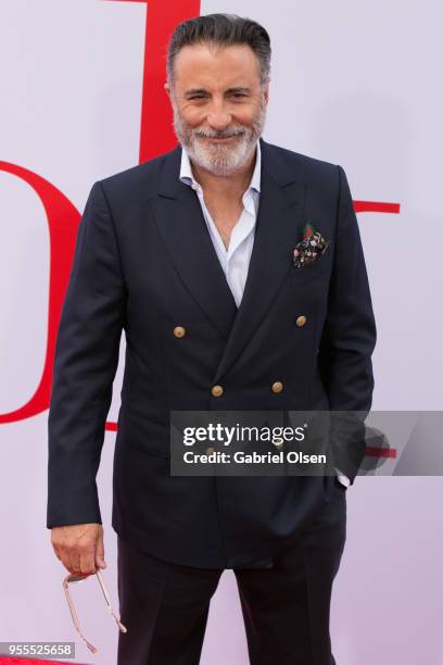 Andy Garcia arrives for Paramount Pictures' premiere of "Book Club" at Regency Village Theatre on May 6, 2018 in Westwood, California.