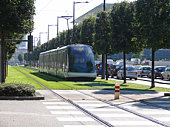 Tram in Strasbourg, France