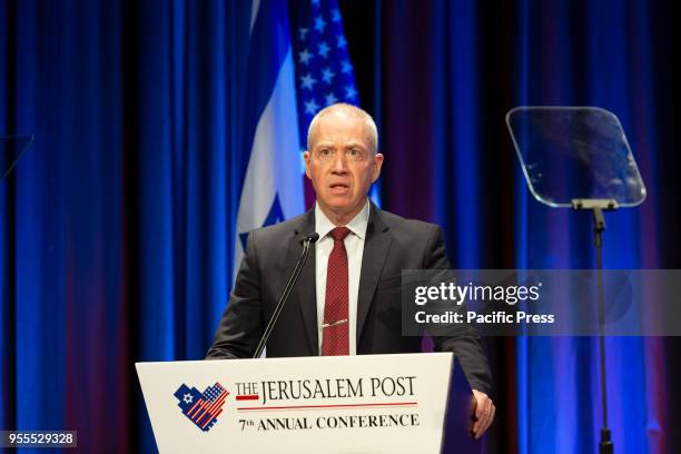 Major General Yoav Gallant Israel Minister of Construction and Housing during 7th Annual Jerusalem Post Conference at Marriott Marquis Hotel.